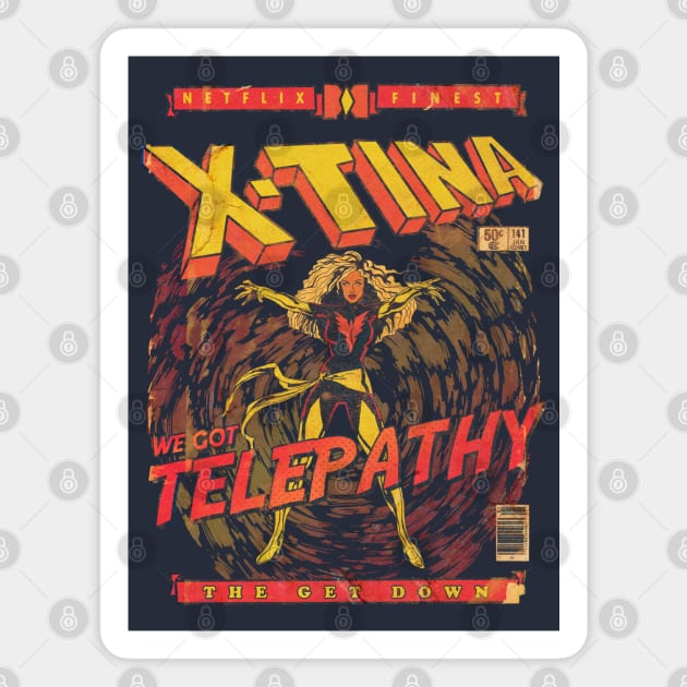 Xtina Telepathy Magnet by guirodrigues